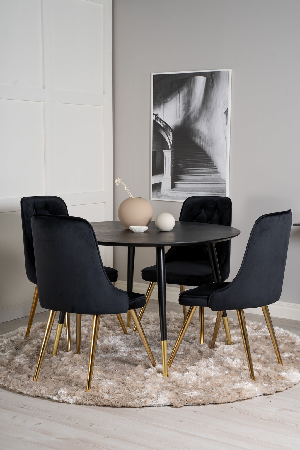 s_gr19346__11 Dipp Runder Esstisch Set Rundes Essgruppen Set