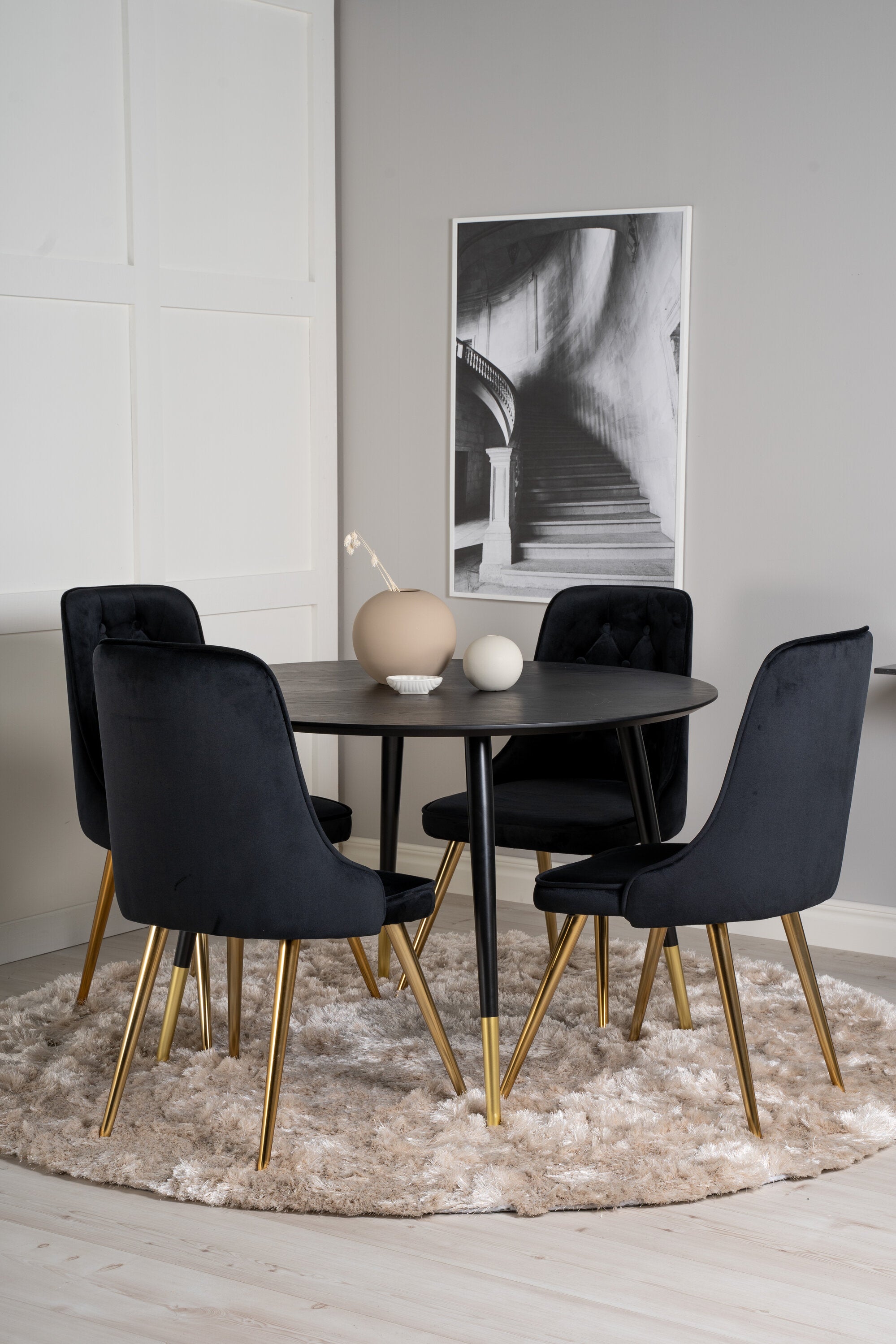 s_gr19346__11 Dipp Runder Esstisch Set Rundes Essgruppen Set