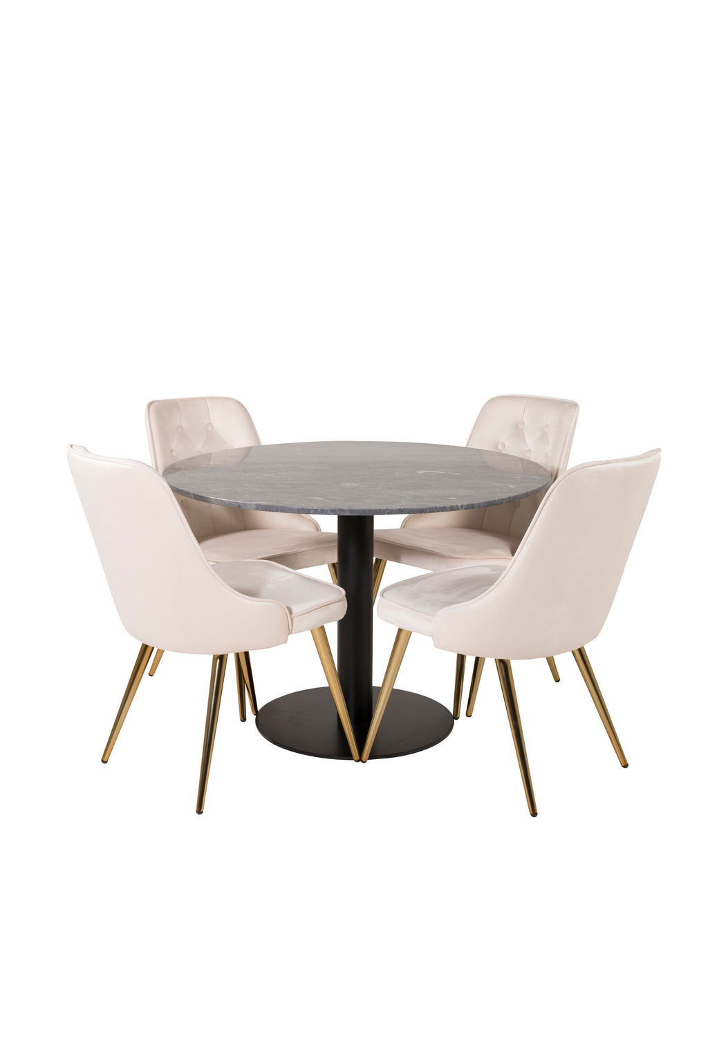 s_gr19359__1 Estelle Round Dining Set Rundes Essgruppen Set Default Title