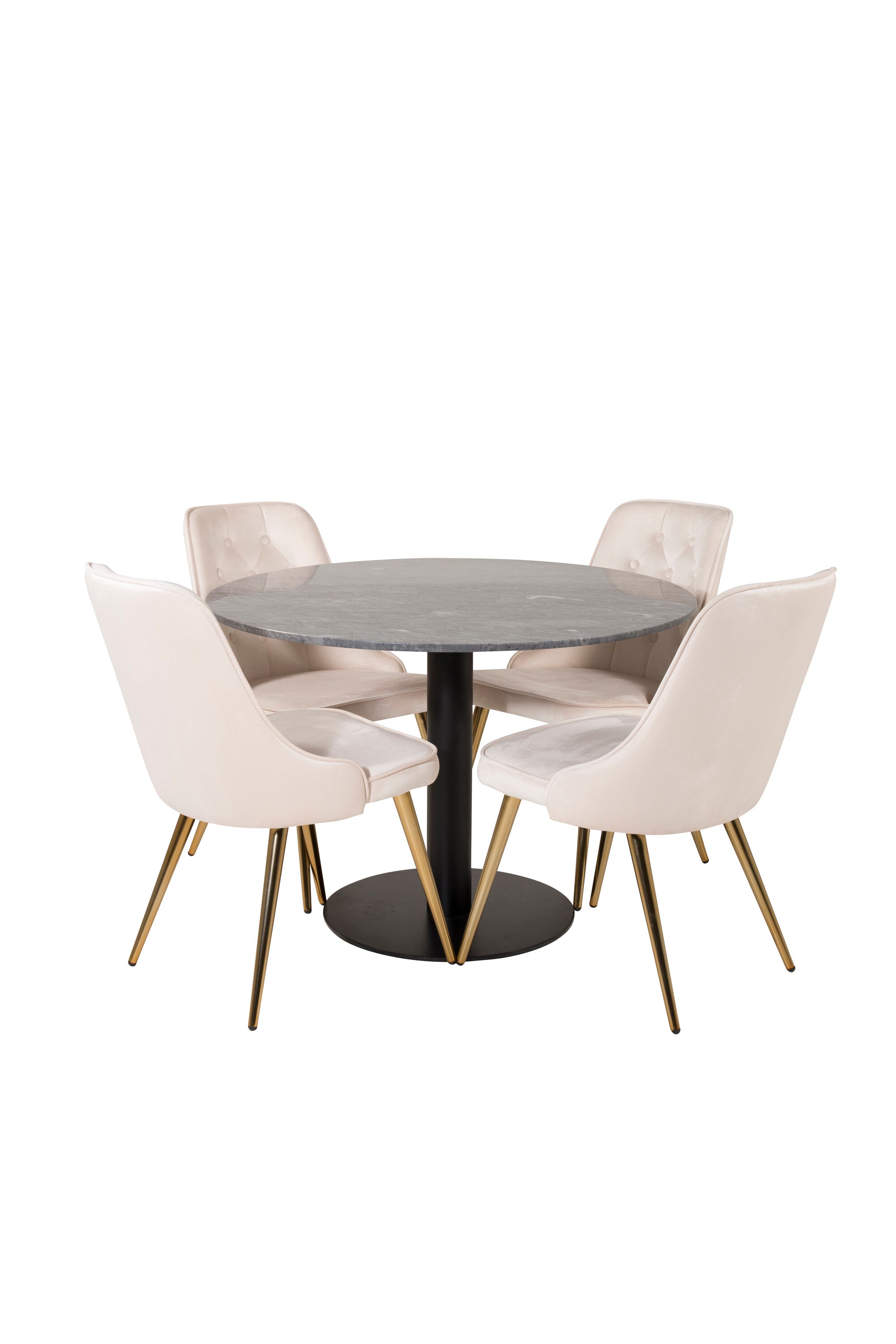 s_gr19359__1 Estelle Round Dining Set Rundes Essgruppen Set Default Title