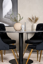 s_gr19360__12 Estelle Runder Esstisch Set Rundes Essgruppen Set