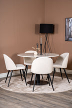 s_gr19362__11 Estelle Rundes Esstisch Set Rundes Essgruppen Set