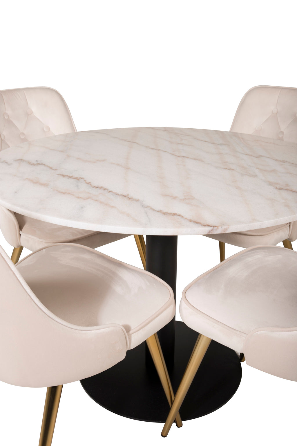 s_gr19363__2 Estelle Round Dining Set Rundes Essgruppen Set