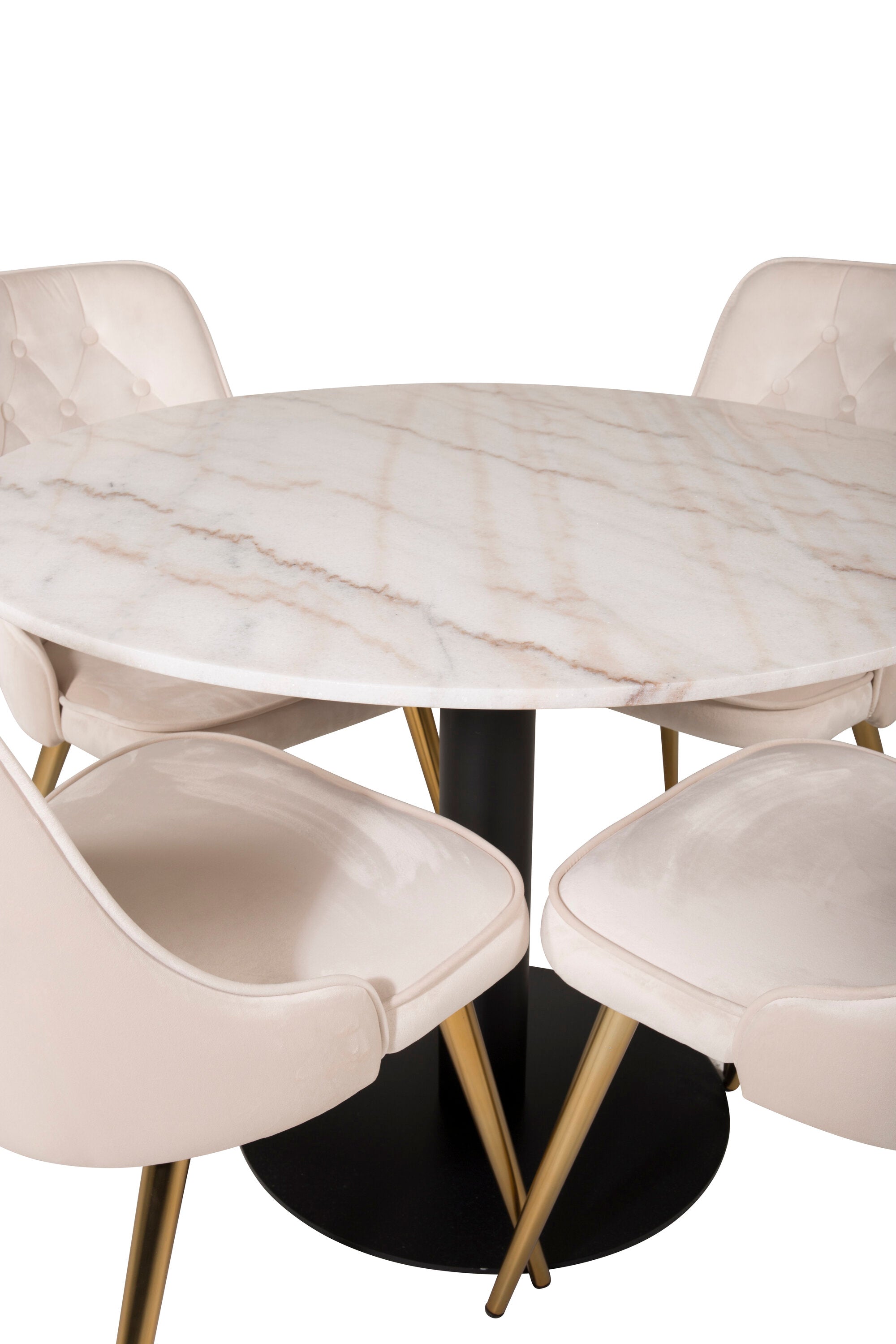 s_gr19363__2 Estelle Round Dining Set Rundes Essgruppen Set