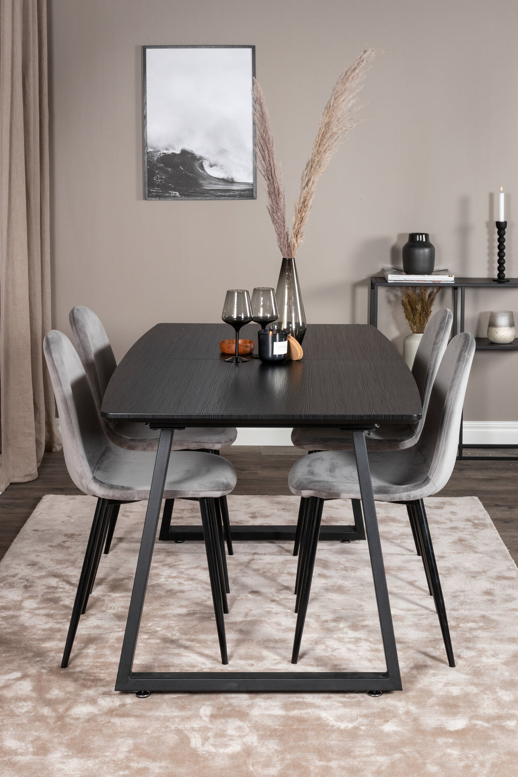 s_gr19465__10 Inca Rechteckiger Esstisch Set Rechteckiges Essgruppen Set