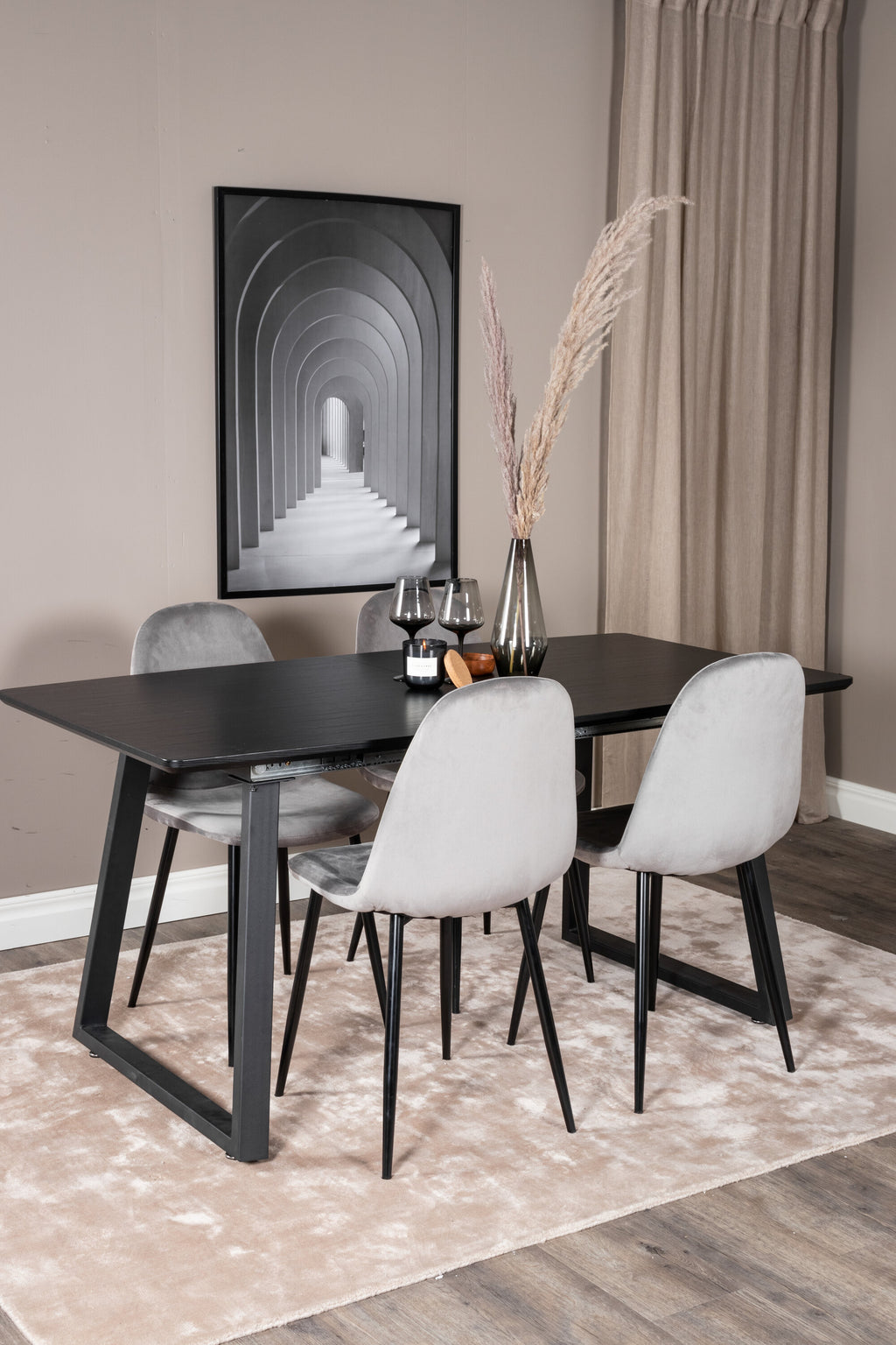 s_gr19465__11 Inca Rechteckiger Esstisch Set Rechteckiges Essgruppen Set