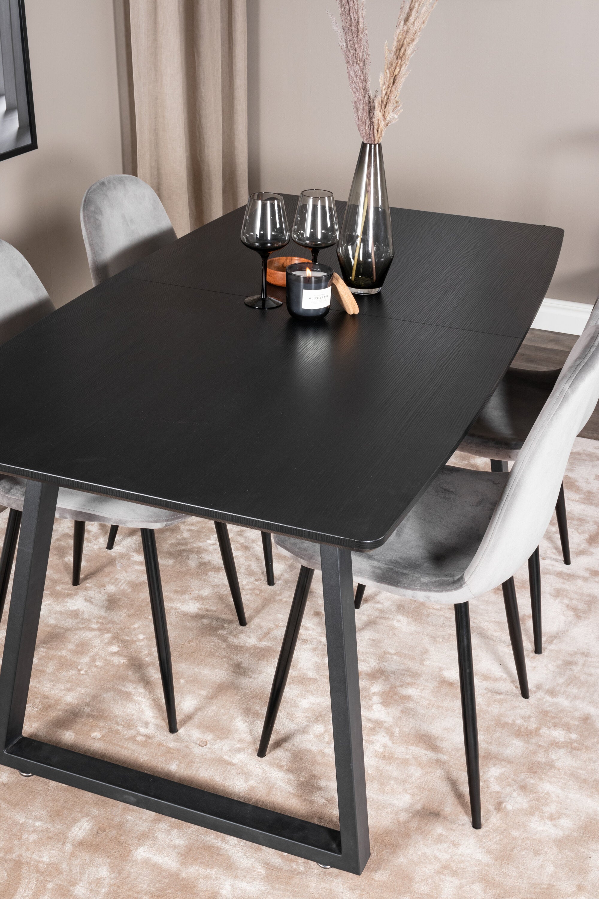 s_gr19465__13 Inca Rechteckiger Esstisch Set Rechteckiges Essgruppen Set