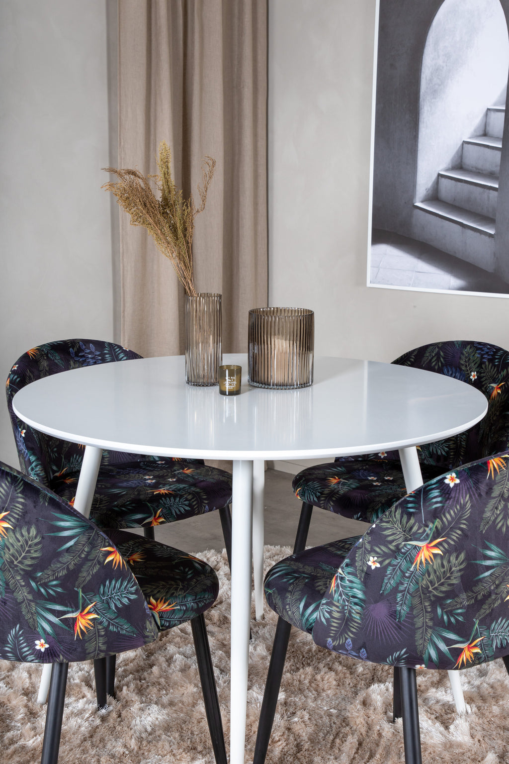 s_gr19567__13 Plaza Runder Esstisch Set Rundes Essgruppen Set