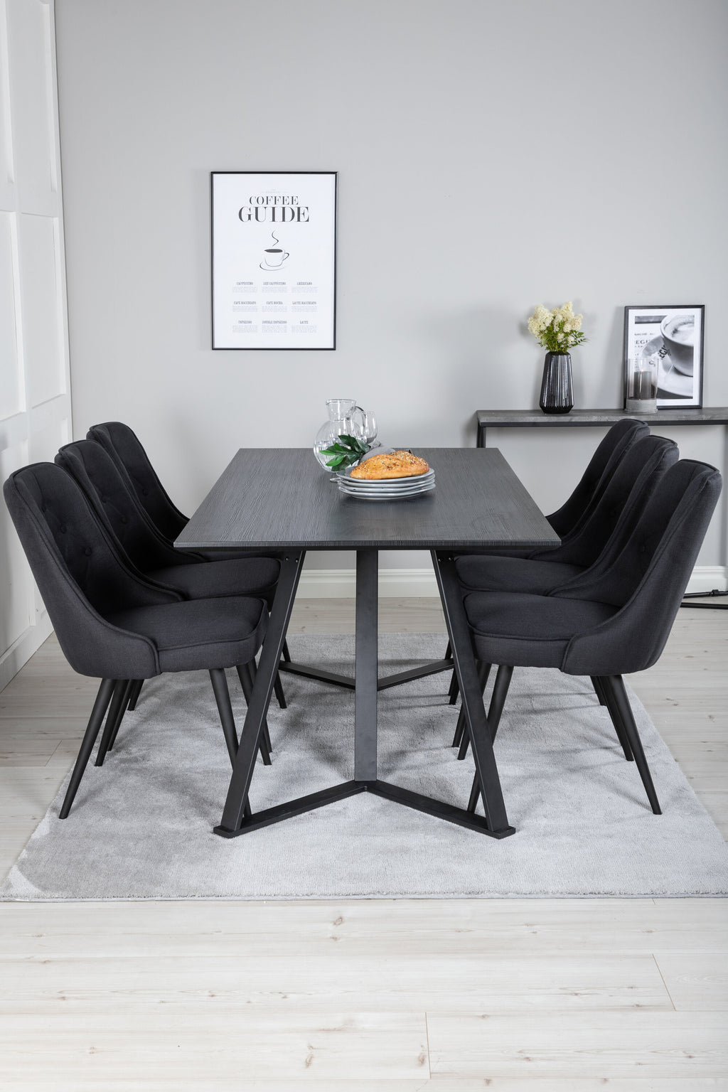 s_gr20229__10 Marina Rechteckiger Esstisch Set Rechteckiges Essgruppen Set