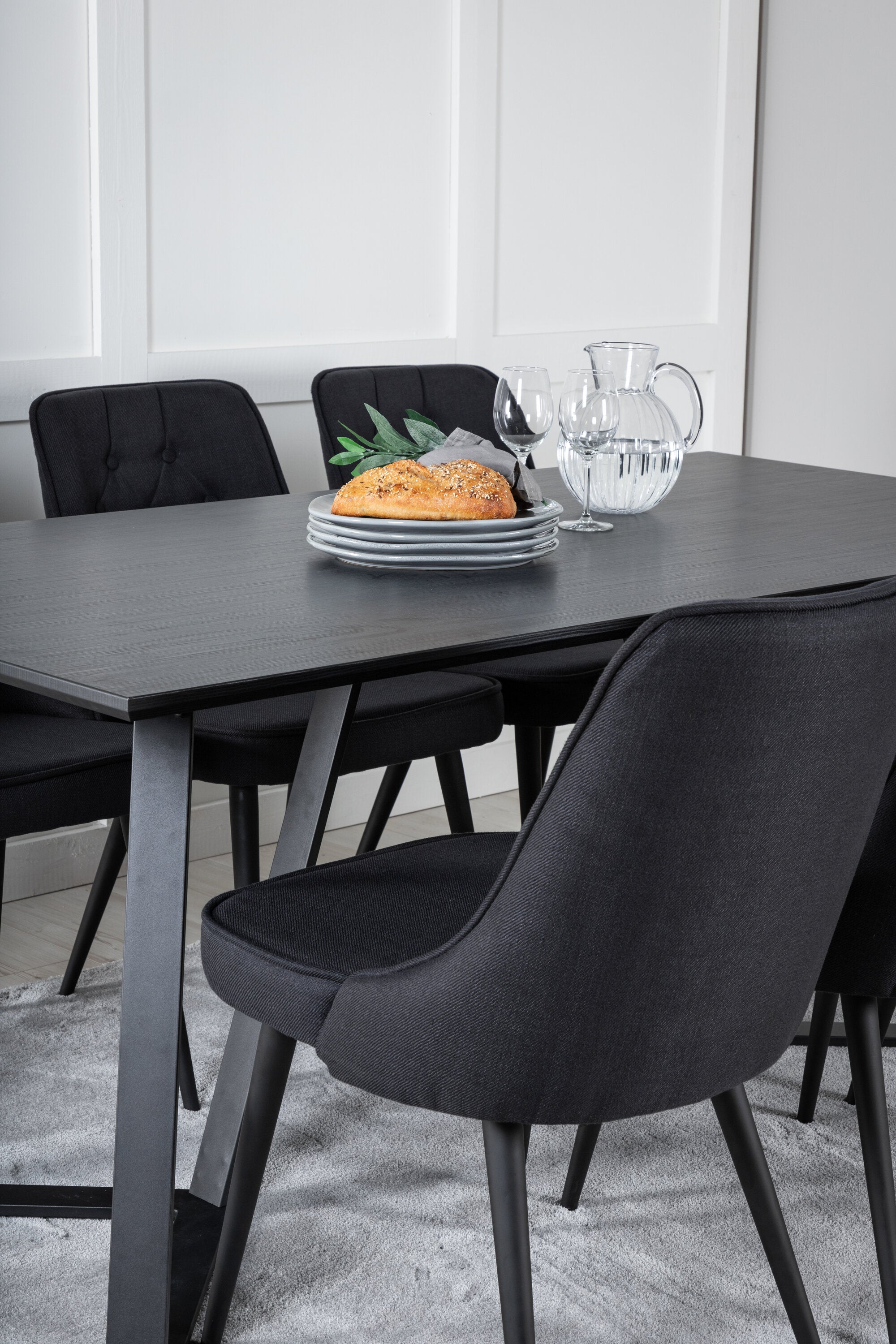 s_gr20229__13 Marina Rechteckiger Esstisch Set Rechteckiges Essgruppen Set