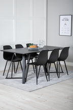 s_gr20231__11 Marina Rechteckiger Esstisch Set Rechteckiges Essgruppen Set