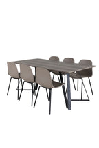 s_gr20272__2 Marina Rechteckiger Essset Rechteckiges Essgruppen Set