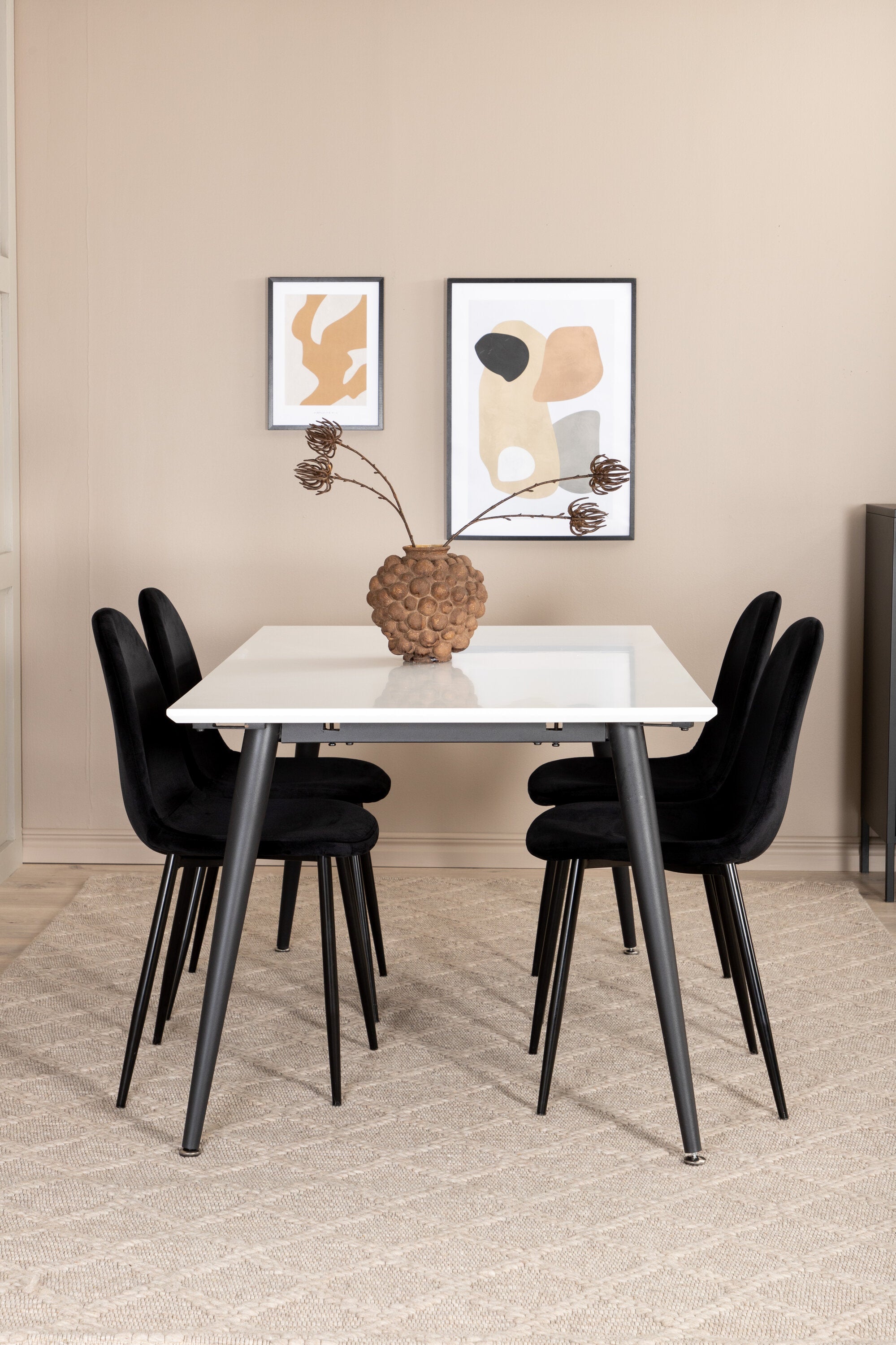 s_gr22076__10 Jimmy Rechteckiger Esstisch Set Rechteckiges Essgruppen Set