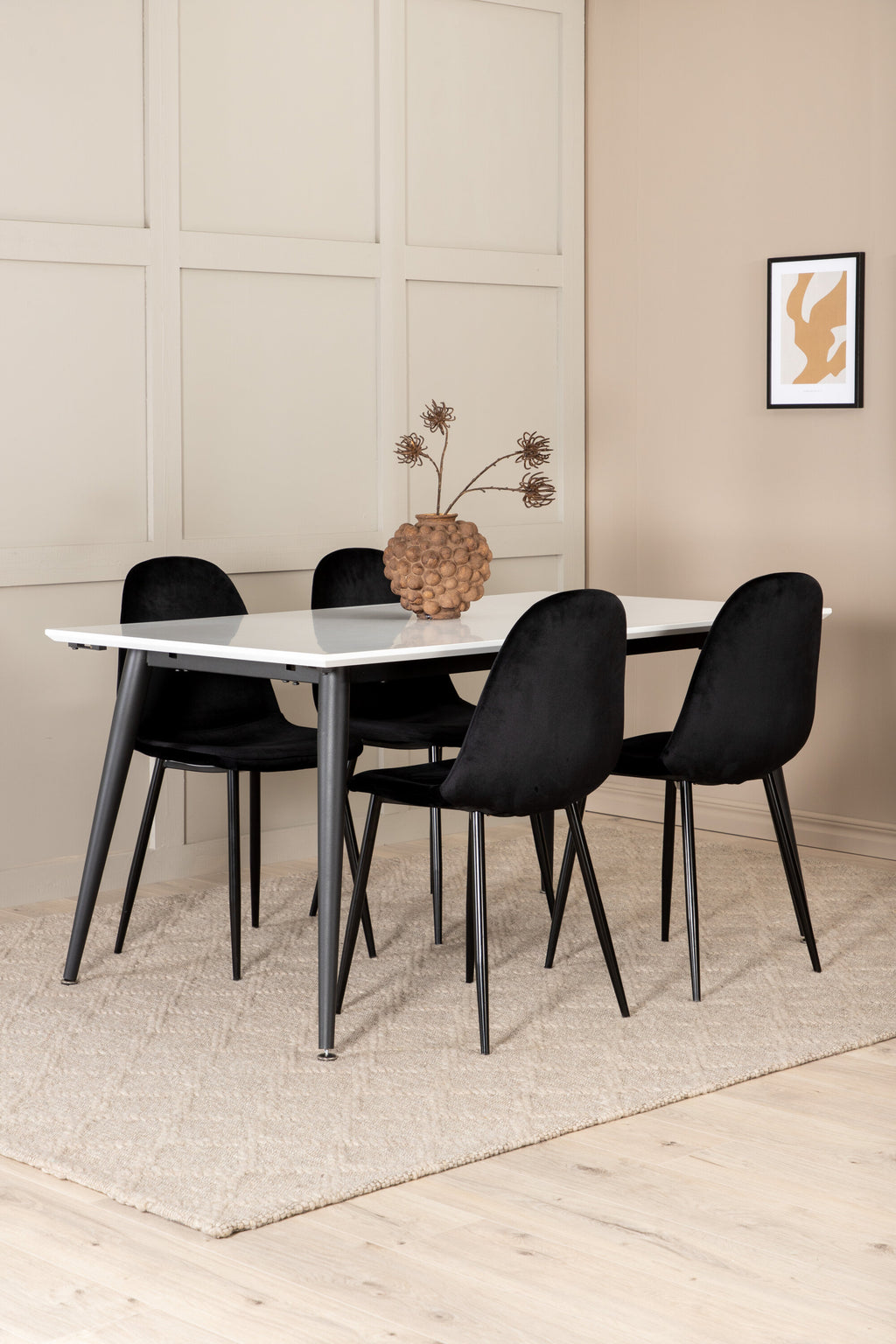 s_gr22076__11 Jimmy Rechteckiger Esstisch Set Rechteckiges Essgruppen Set