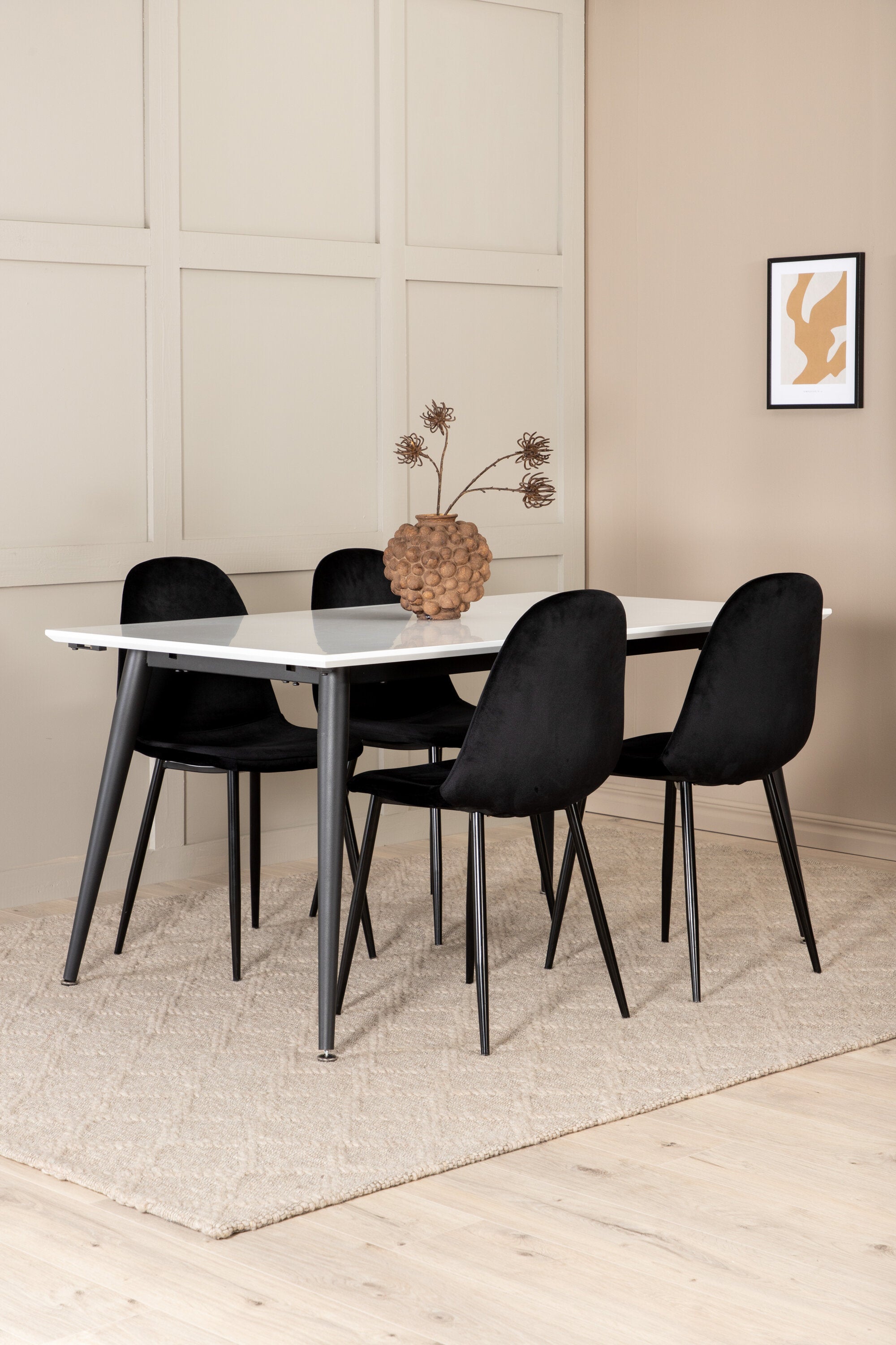 s_gr22076__11 Jimmy Rechteckiger Esstisch Set Rechteckiges Essgruppen Set