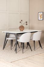 s_gr22077__11 Jimmy Rechteckiger Esstisch Set Rechteckiges Essgruppen Set