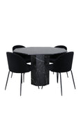 s_gr22121__1 Marbs Runder Esstisch Set Rundes Essgruppen Set Table: ⌀110 Chair: 50x79,5x49