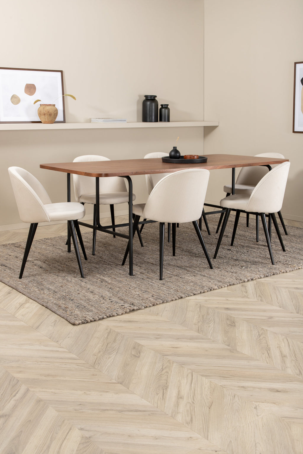 s_gr22150__11 Uno Rechteckige Essgarnitur Rechteckiges Essgruppen Set