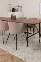 s_gr22391__14 Uno Rechteckiger Esstisch Set Rechteckiges Essgruppen Set