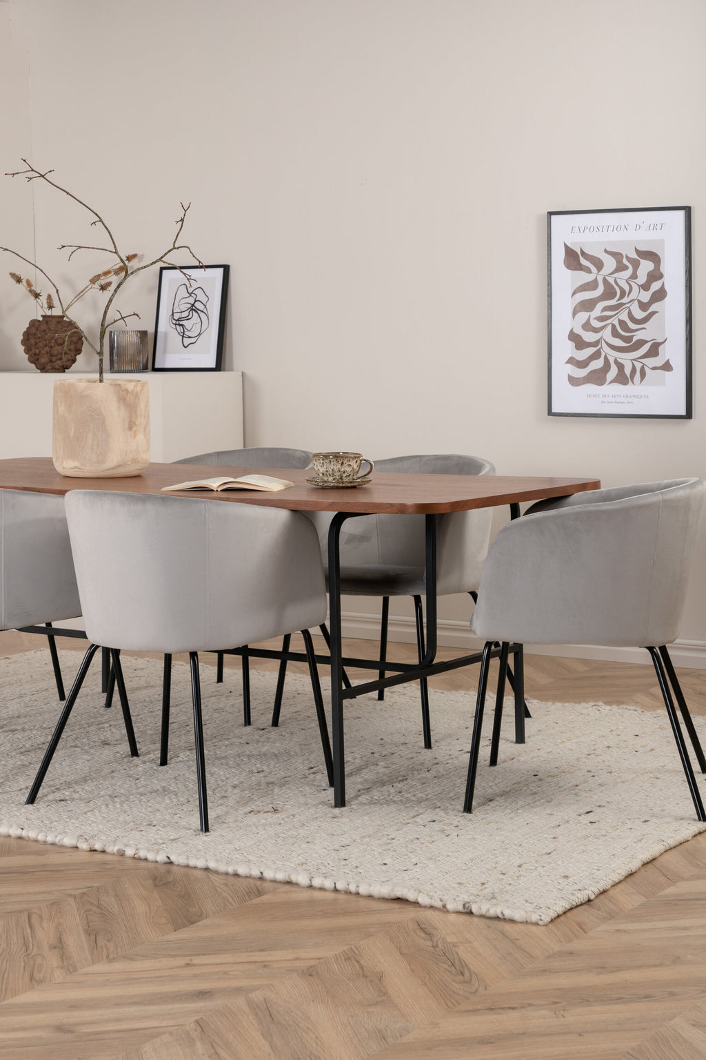 s_gr22393__11 Uno Rechteckiges Esszimmer Set Rechteckiges Essgruppen Set