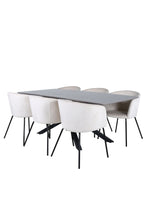 s_gr22514__1 Piazza Rechteckiger Esstisch Set Rechteckiges Essgruppen Set Default Title