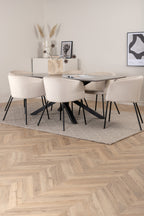 s_gr22514__13 Piazza Rechteckiger Esstisch Set Rechteckiges Essgruppen Set