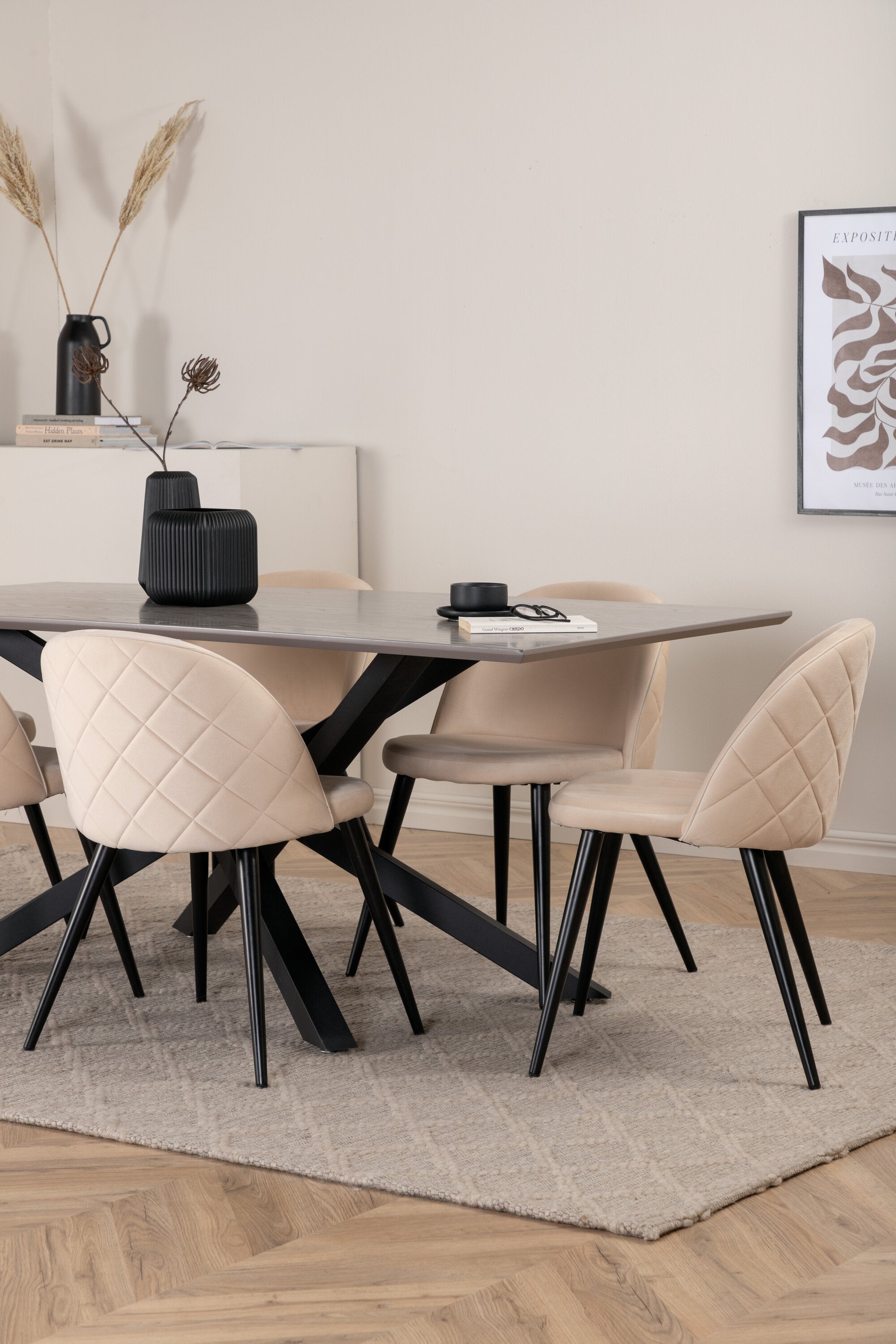 s_gr22516__15 Piazza Rechteckiger Esstisch Set Rechteckiges Essgruppen Set