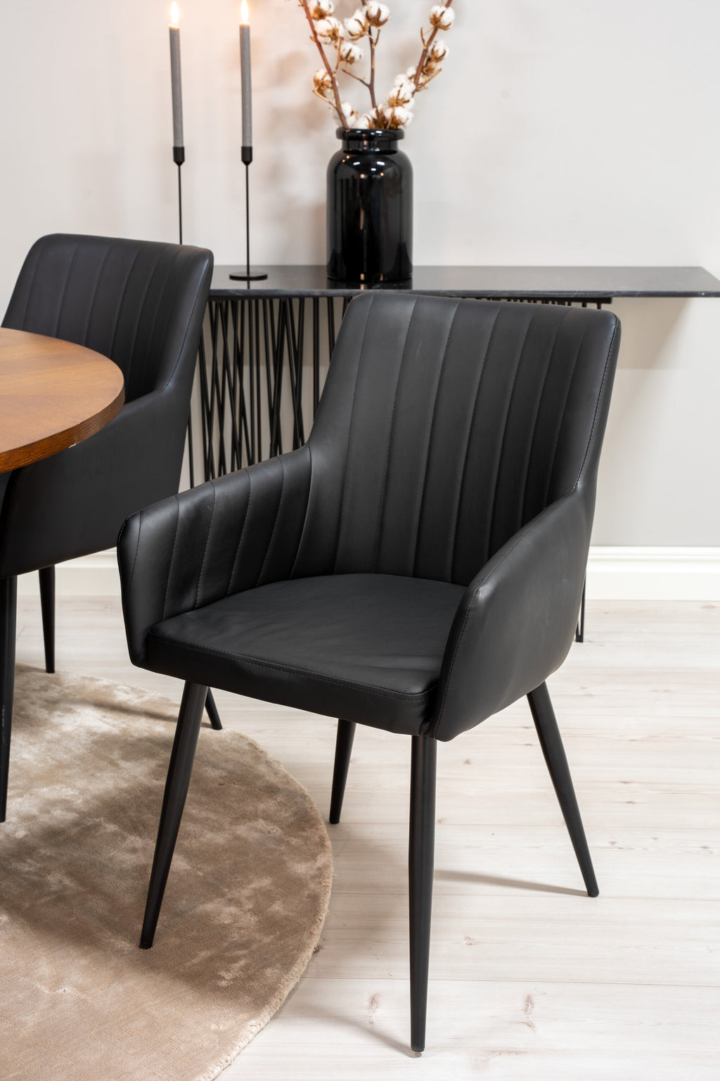 s_gr23961__14 Esszimmer Set Copenhagen Mit Comfort Stühlen Rundes Essgruppen Set