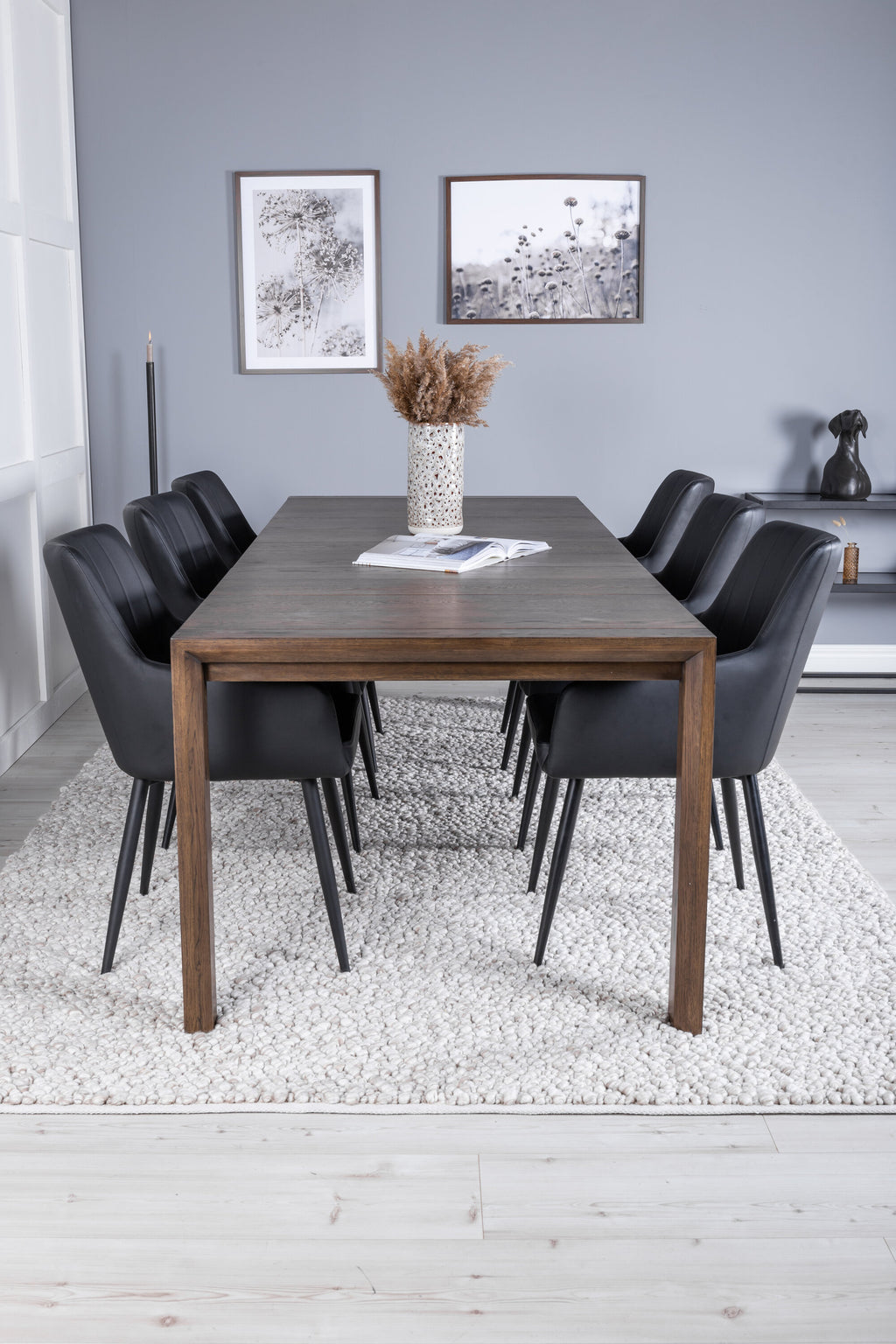 Esszimmer-Set Schiebetisch mit Stühlen Comfort