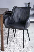 Esszimmer-Set Schiebetisch mit Stühlen Comfort