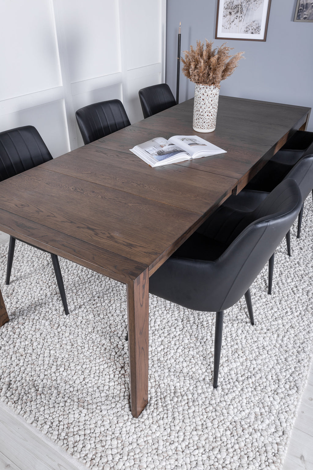 Esszimmer-Set Schiebetisch mit Stühlen Comfort