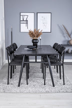 s_gr23963__10 Esszimmer Set Sleek Mit Stühlen Polly Rechteckiges Essgruppen Set Default Title