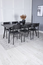 s_gr23963__11 Esszimmer Set Sleek Mit Stühlen Polly Rechteckiges Essgruppen Set