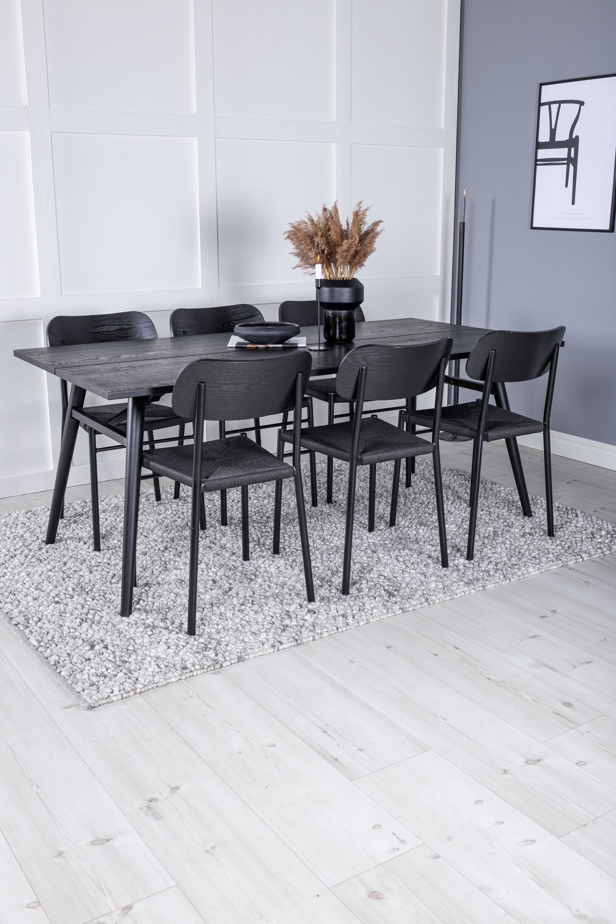 s_gr23963__11 Esszimmer Set Sleek Mit Stühlen Polly Rechteckiges Essgruppen Set