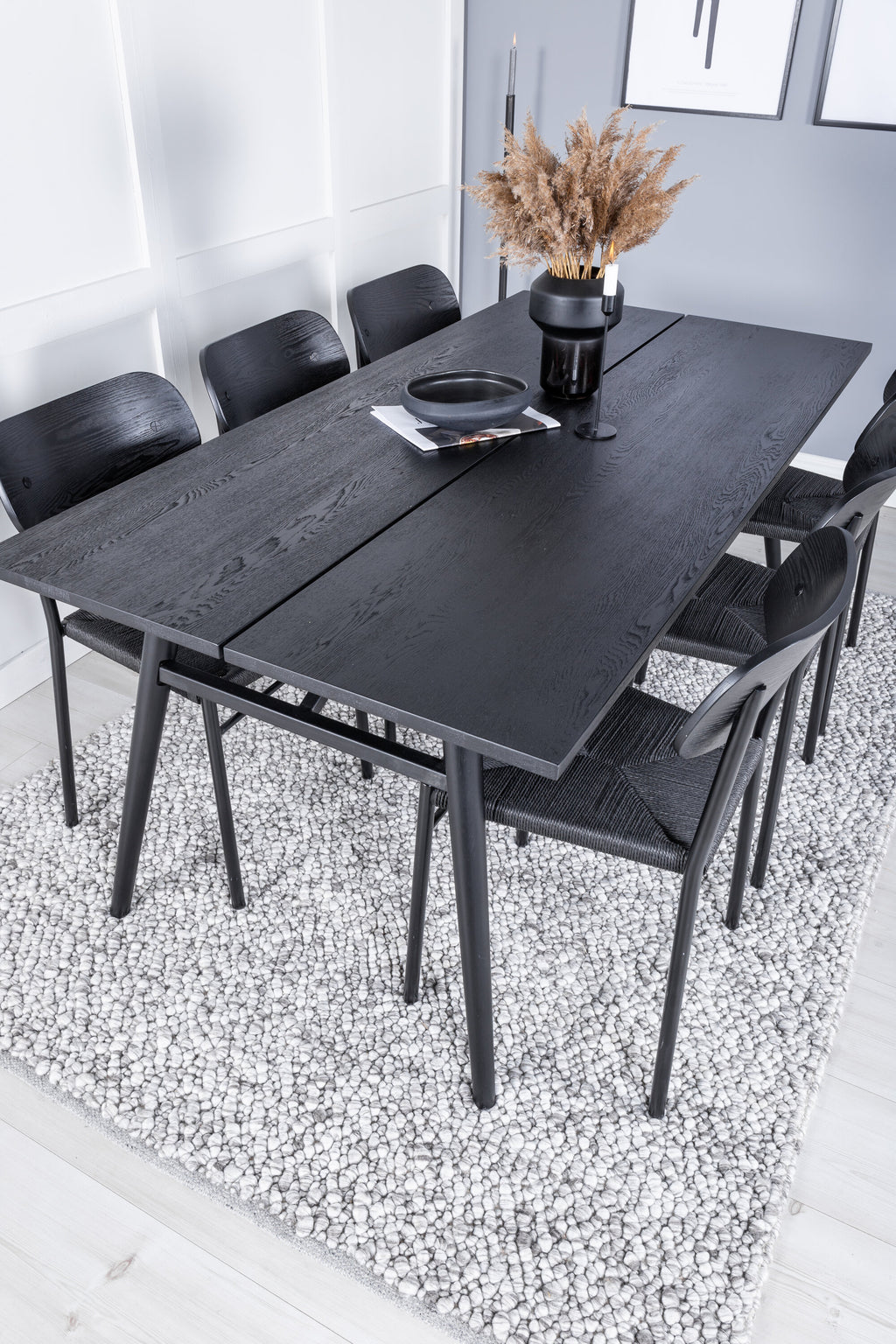 s_gr23963__13 Esszimmer Set Sleek Mit Stühlen Polly Rechteckiges Essgruppen Set