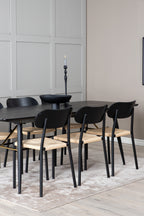 s_gr23966__12 Essgruppe Gold Mit Stühlen Polly Rechteckiges Essgruppen Set