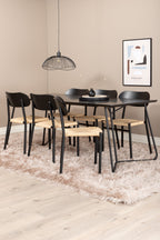 s_gr23976__11 Dining Set Petra Mit Stühlen Polly Rechteckiges Essgruppen Set