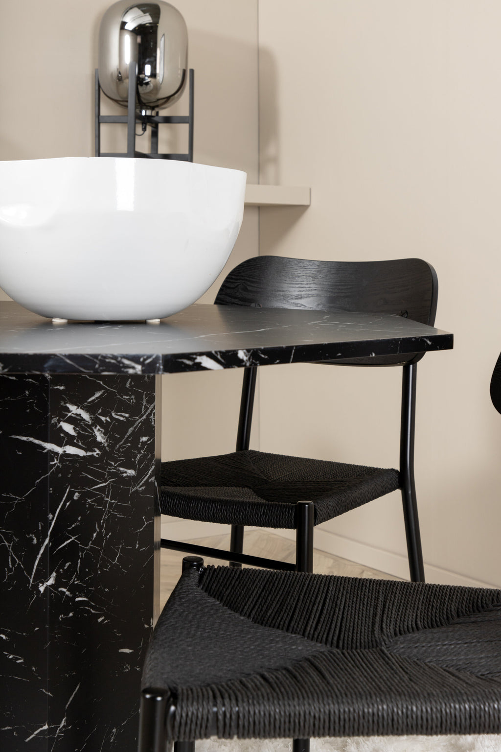 s_gr23977__12 Esszimmer Set Marbs Mit Stühlen Polly Rundes Essgruppen Set