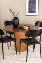 s_gr23983__11 Dining Set Bianca Mit Stühlen Polly Rundes Essgruppen Set