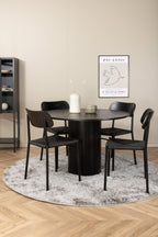 s_gr23985__10 Dining Set Bianca Mit Stühlen Polly Rundes Essgruppen Set Default Title