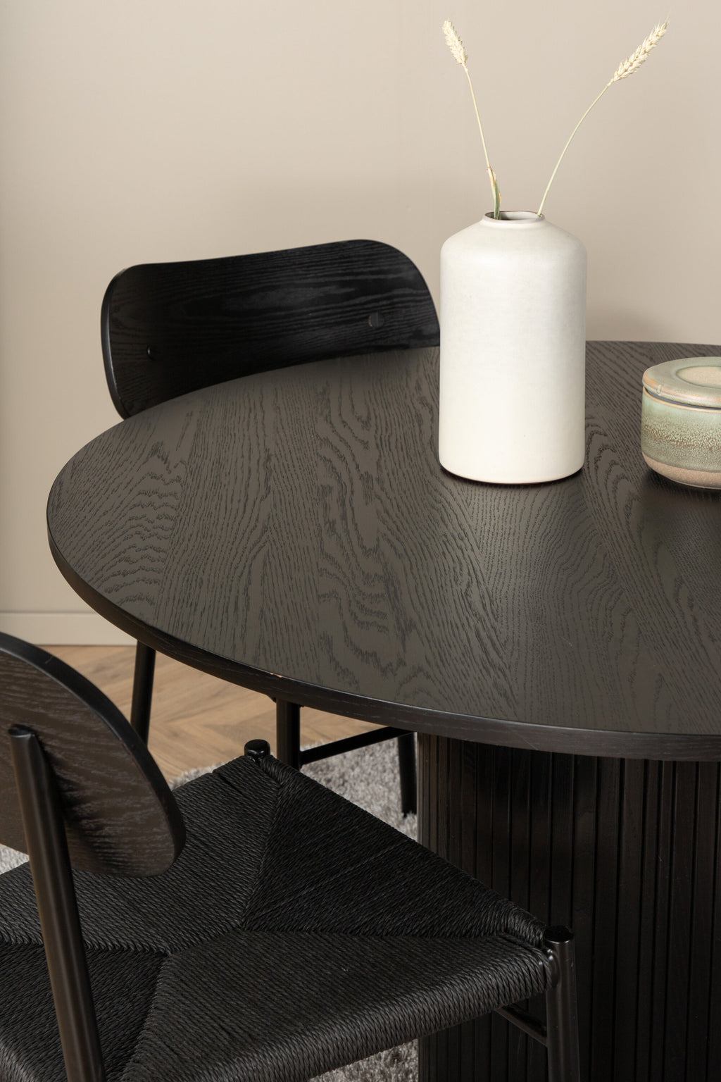 s_gr23985__11 Dining Set Bianca Mit Stühlen Polly Rundes Essgruppen Set