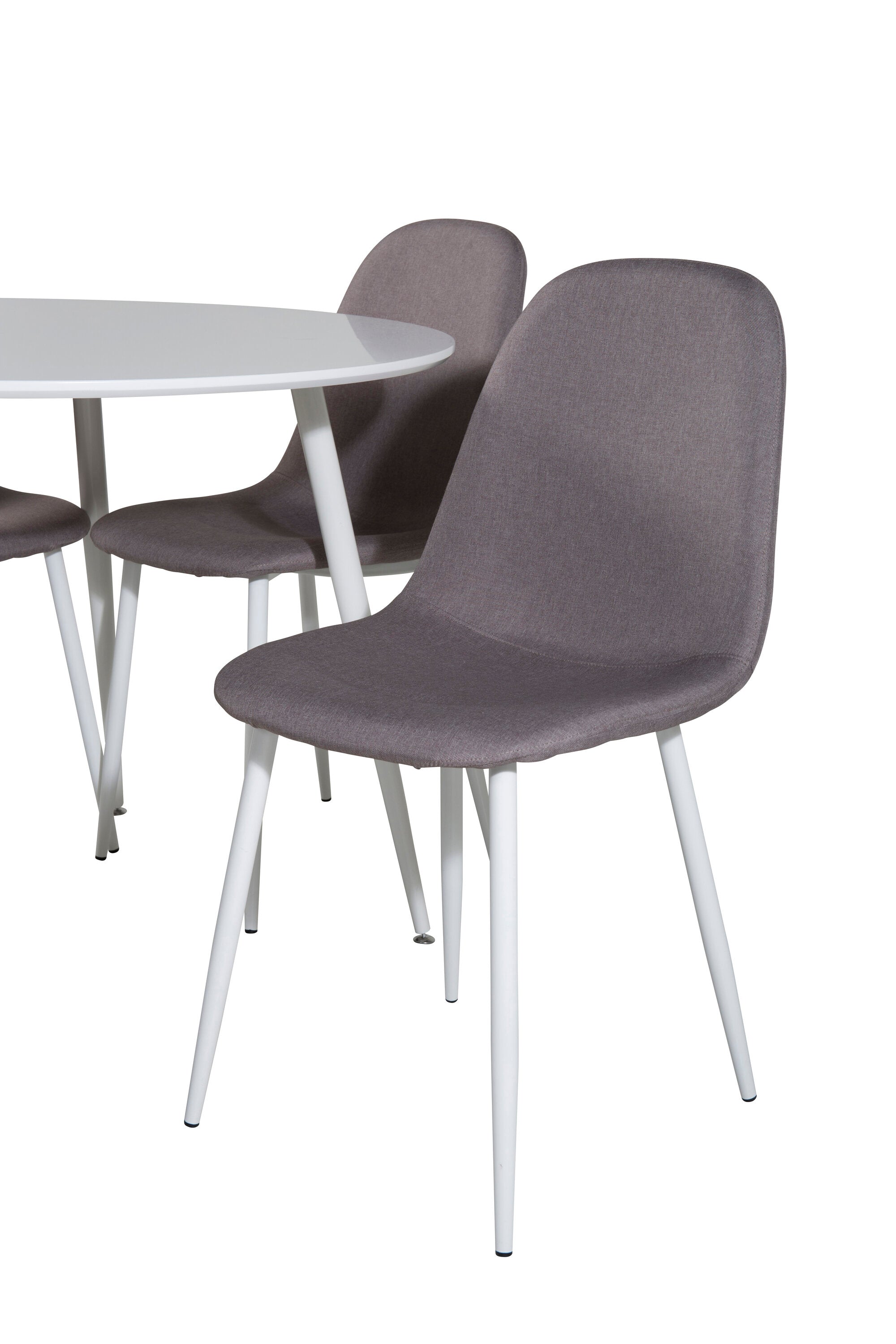 s_gr23991__3 Essgruppe Plaza Mit Stühlen Polar Rundes Essgruppen Set