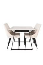 s_gr24013__1 Dining Set Estelle Mit Stühlen Leone Rechteckiges Essgruppen Set Default Title