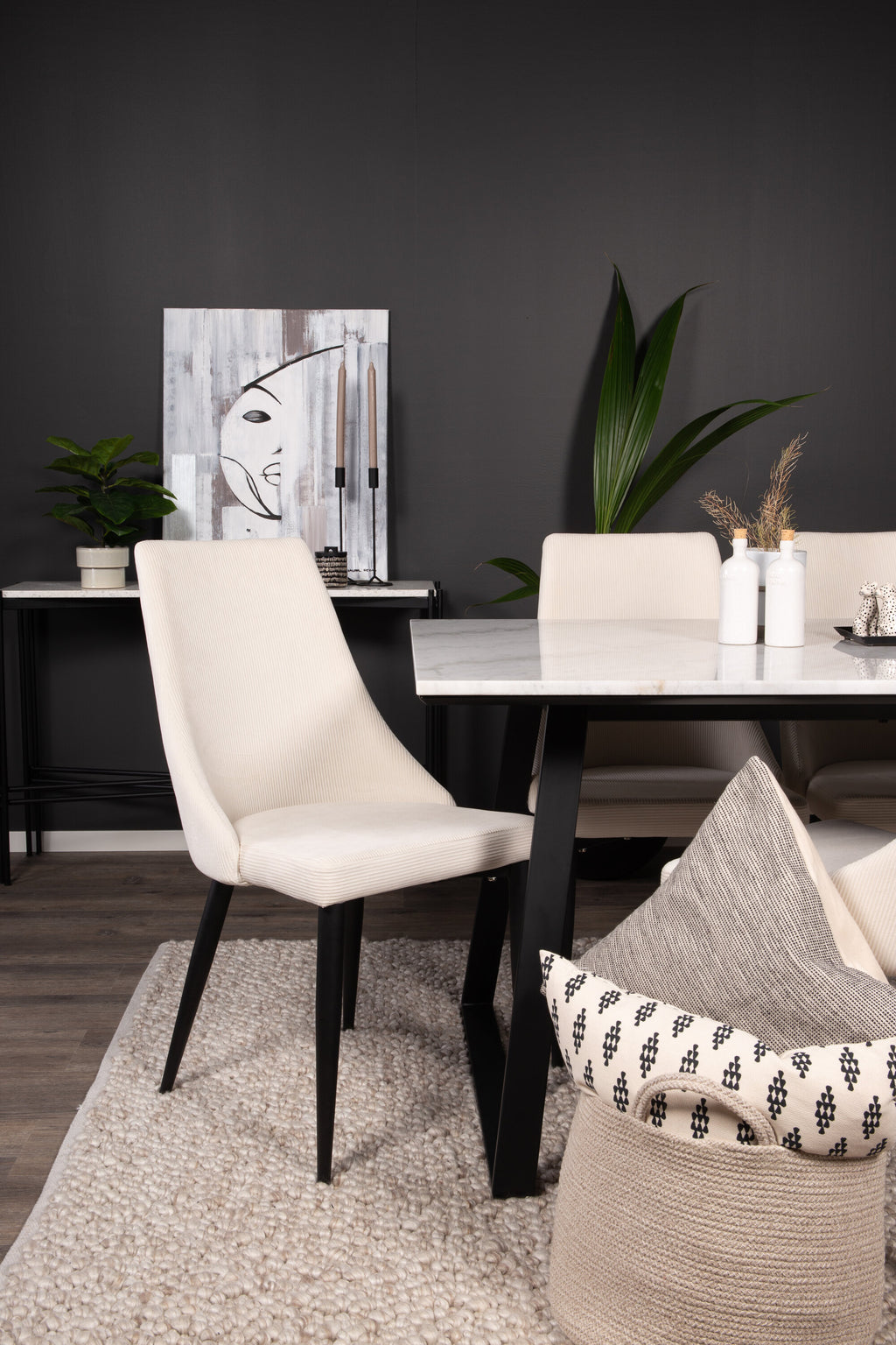 s_gr24013__11 Dining Set Estelle Mit Stühlen Leone Rechteckiges Essgruppen Set