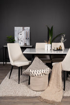 s_gr24013__13 Dining Set Estelle Mit Stühlen Leone Rechteckiges Essgruppen Set