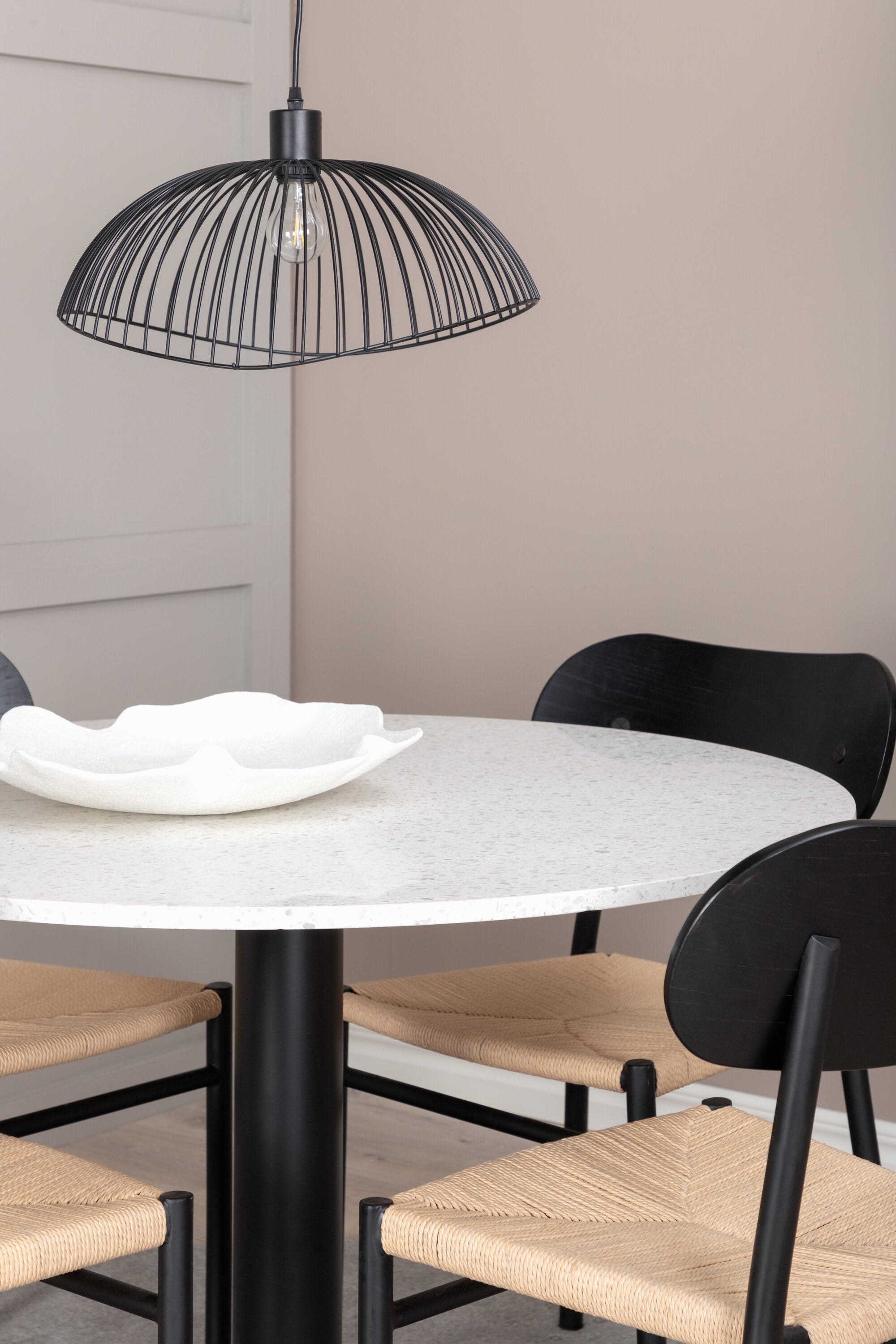 s_gr24020__12 Essgruppe Razzia Mit Stühlen Polly Rundes Essgruppen Set