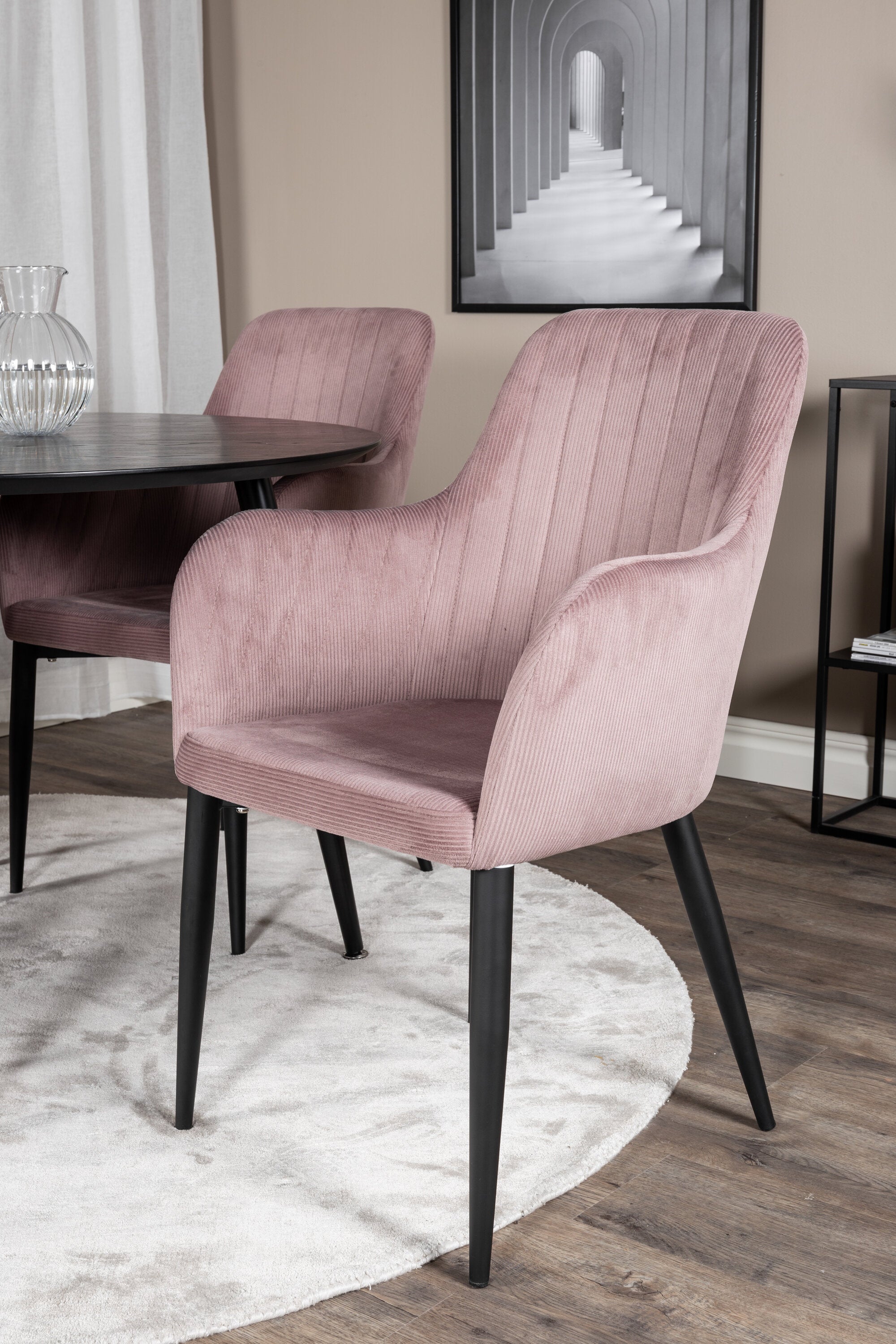 Dipp Esstisch-Set mit Comfort-Stühlen