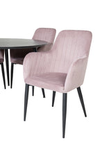 Dipp Esstisch-Set mit Comfort-Stühlen