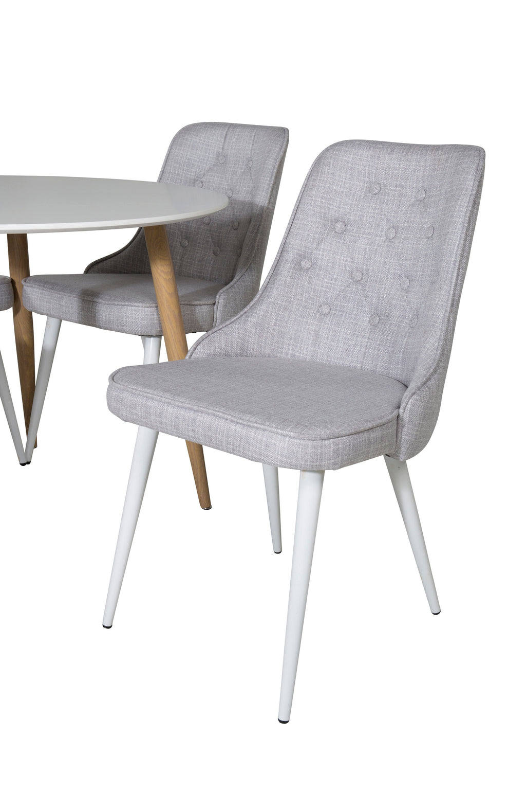 s_gr24077__3 Esszimmer Set Plaza Mit Stühlen Velvet Deluxe Rundes Essgruppen Set