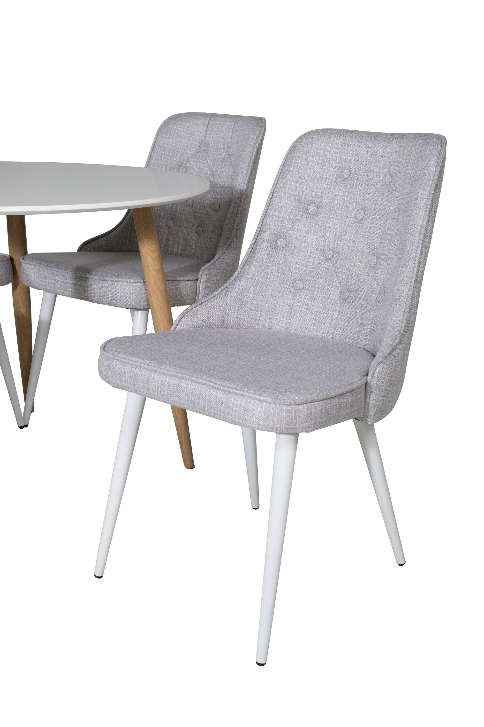 s_gr24077__3 Esszimmer Set Plaza Mit Stühlen Velvet Deluxe Rundes Essgruppen Set